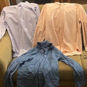 Ralph Lauren button up shirts
